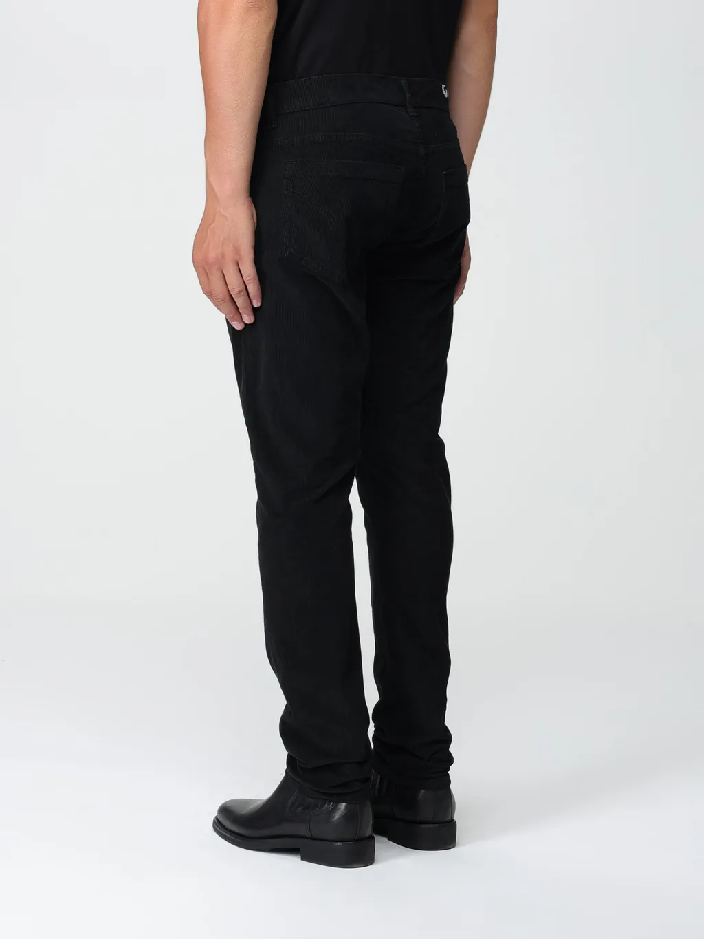Slim-Cut Corduroy Trousers