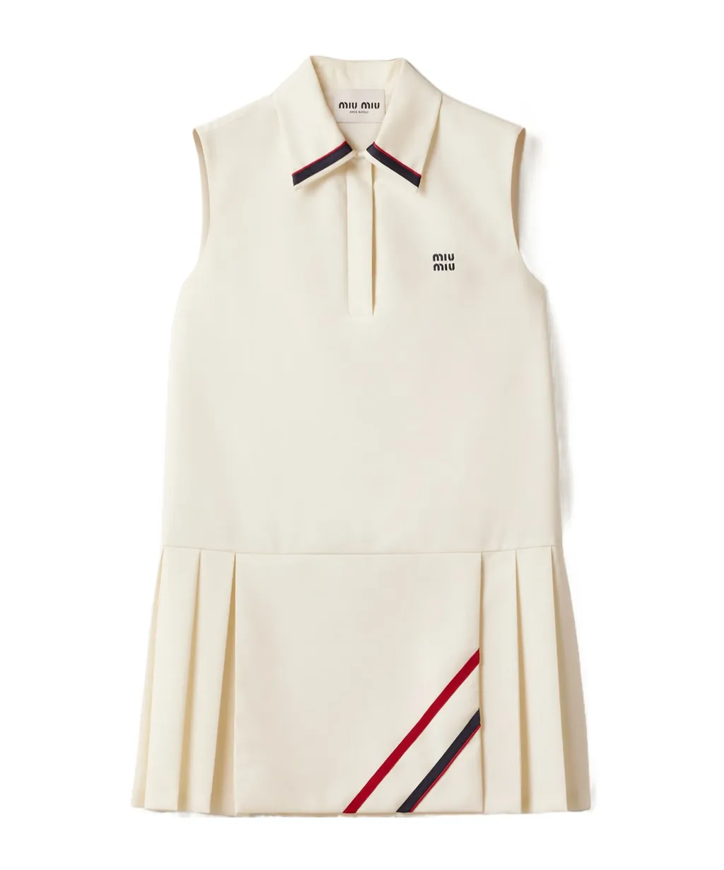 Miu Miu Sleeveless Shirt Dress