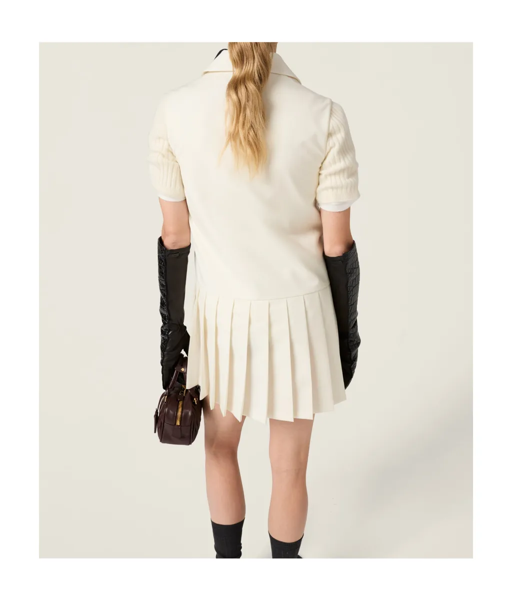 Miu Miu Sleeveless Shirt Dress