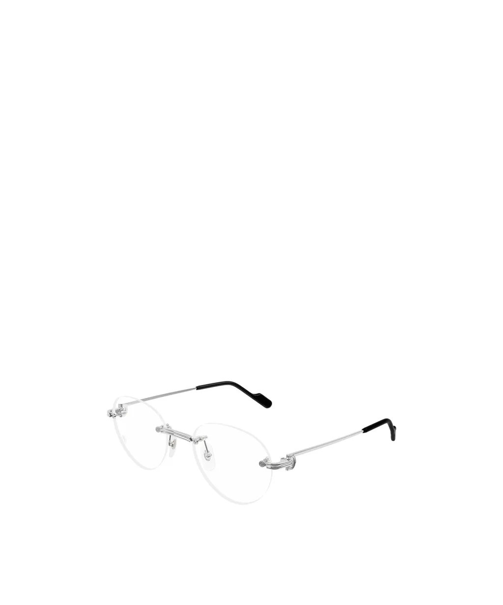 Cartier Round Frameless Glasses