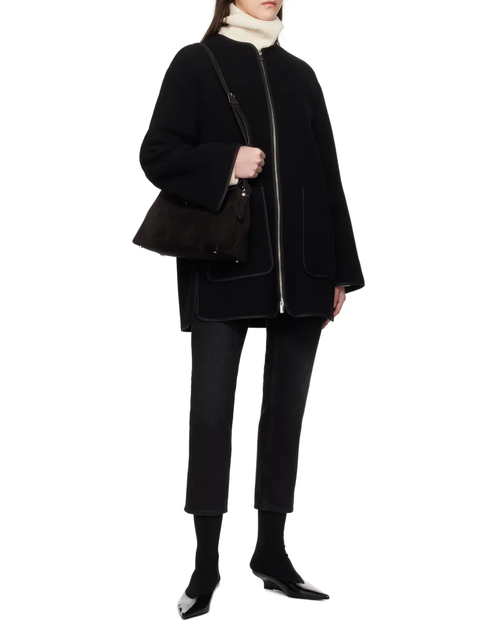 TotÊMe Pocket Detailed Zip-Up Jacket
