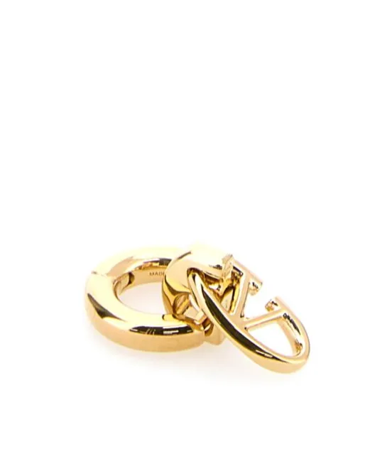 Valentino Logo Plaque Earrings