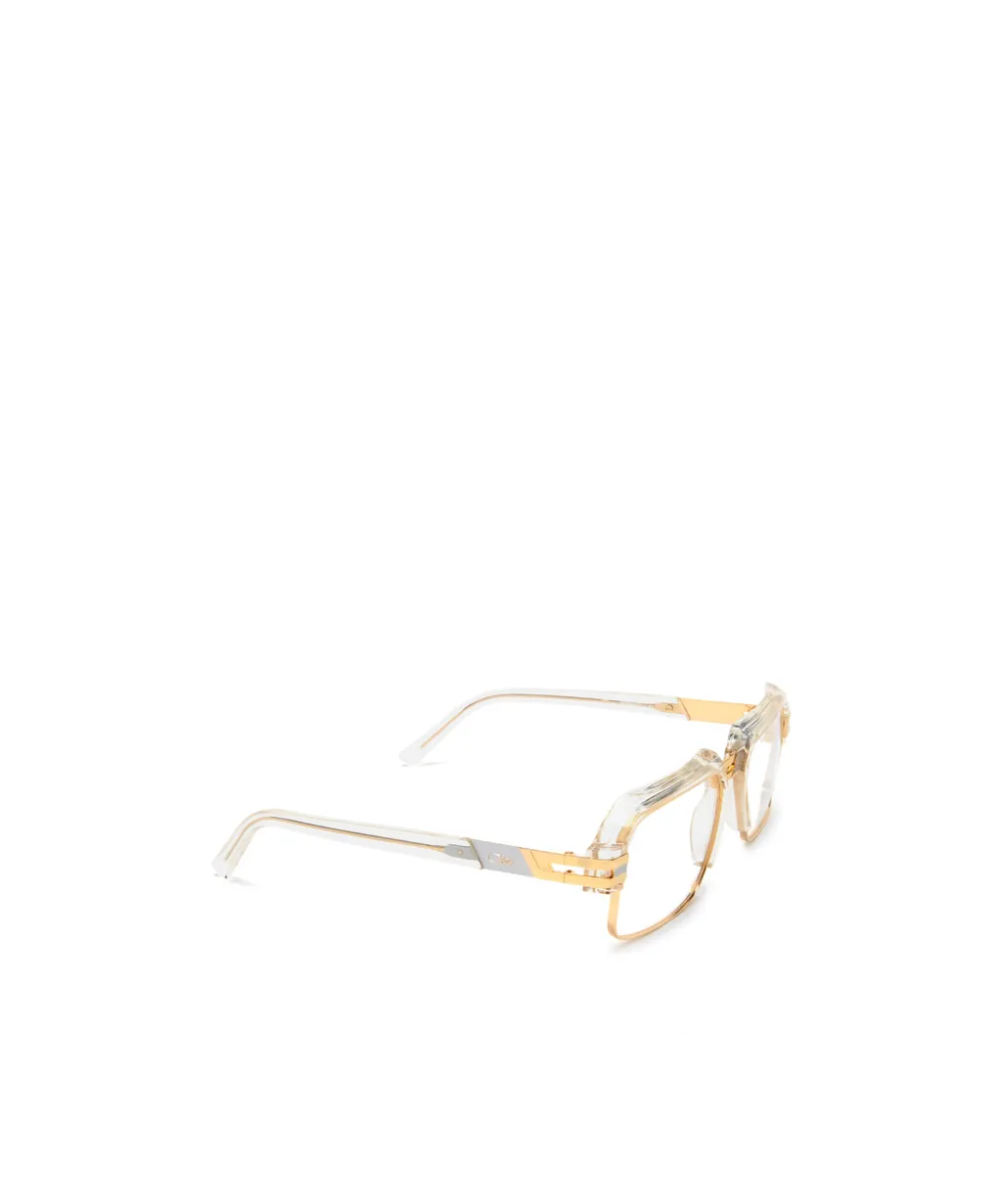 Transparent-Design Logo-Engraved Glasses