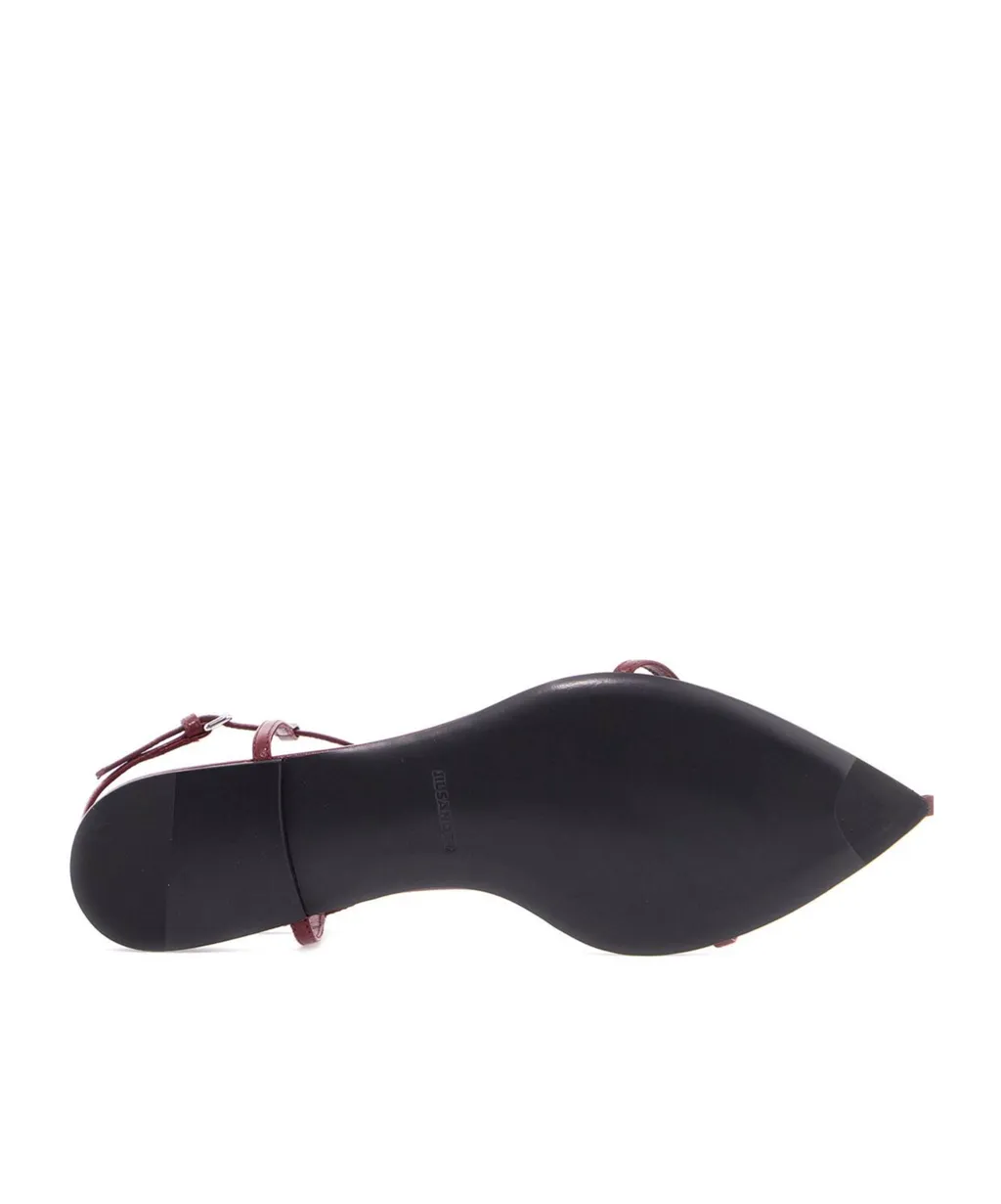 Jil Sander New Tripon Pointed Toe Sandals
