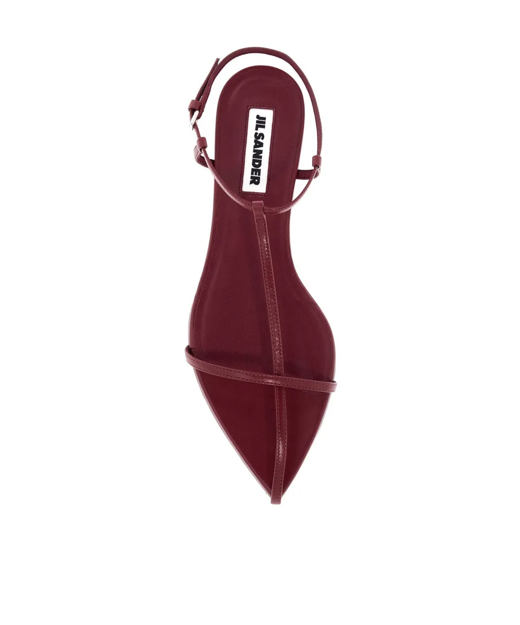Jil Sander New Tripon Pointed Toe Sandals