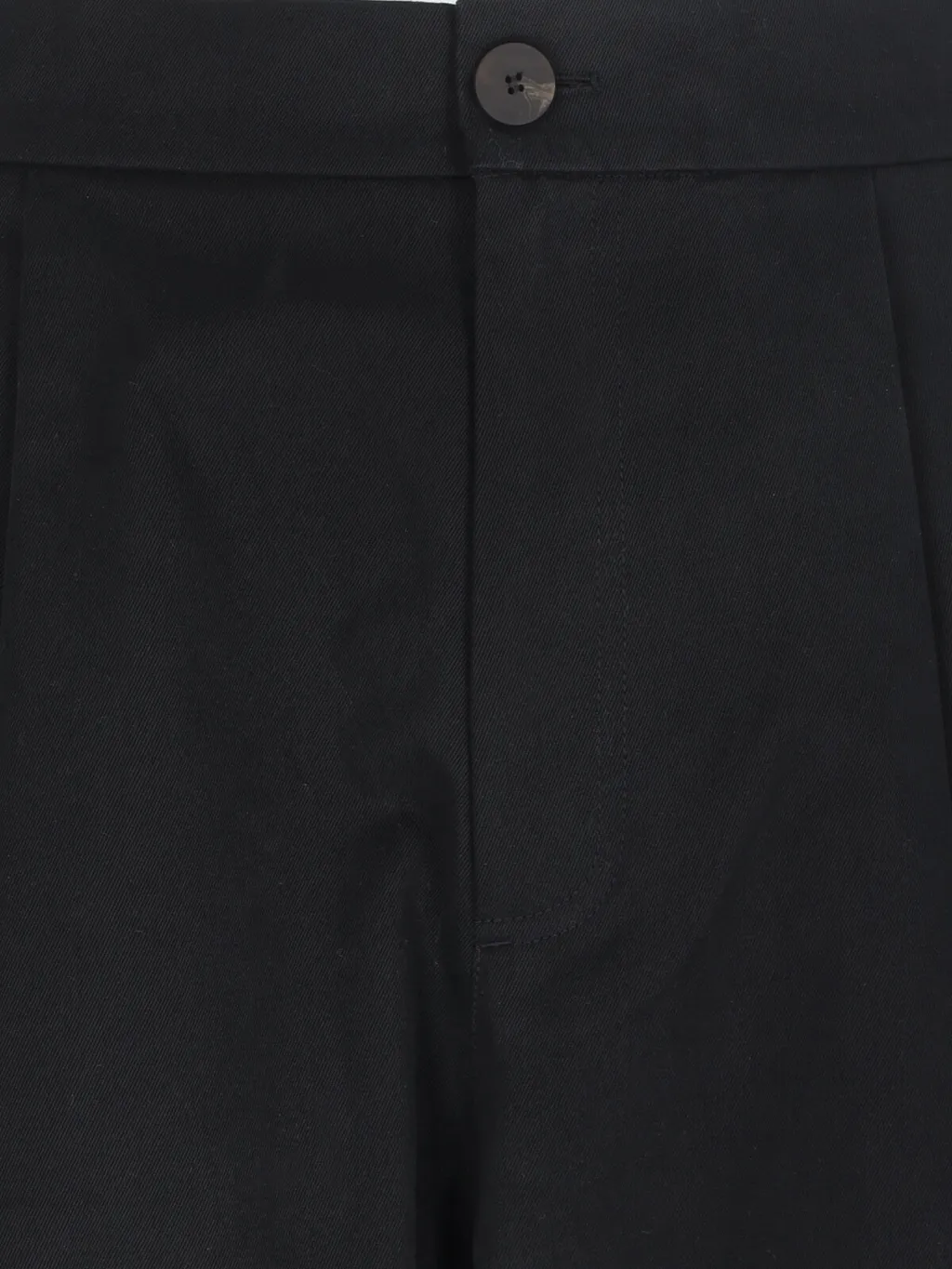 Studio Nicholson Sorte High-Waisted Wide Leg Trousers