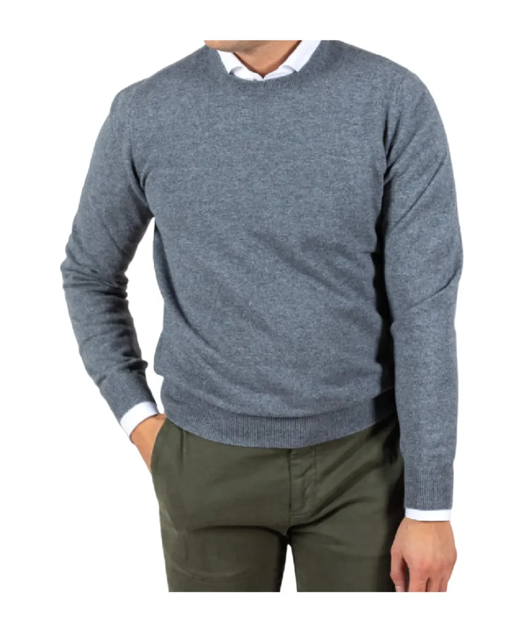 Wool Crew-Neck Sweater