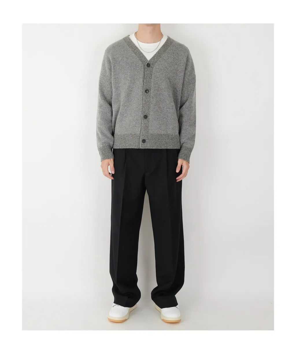 Wide Pleated Trousers