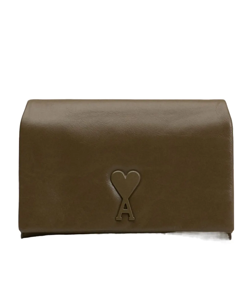 Ami Paris Voulez-Vous Strap Wallet
