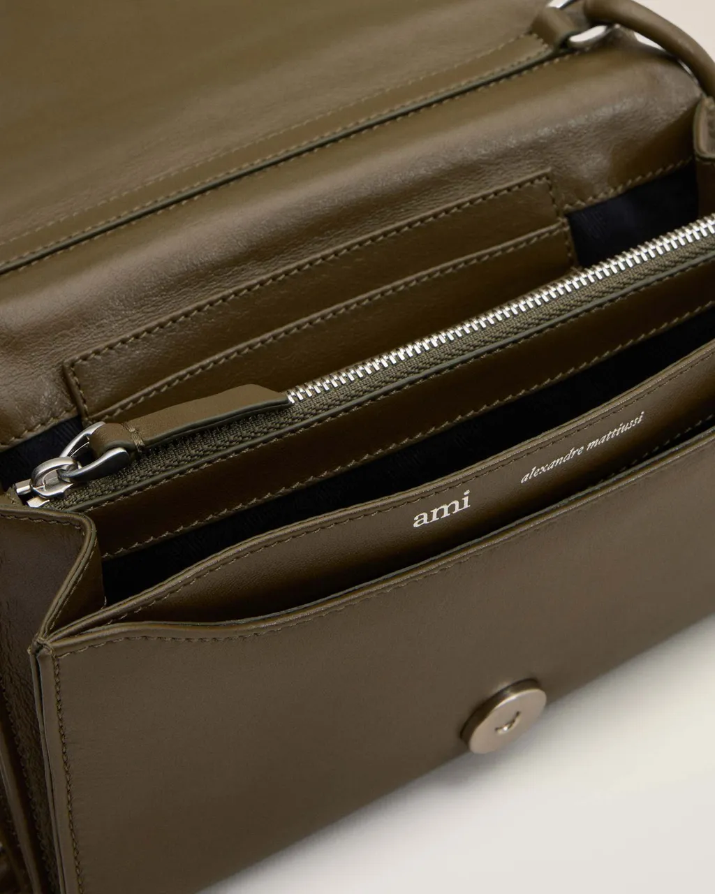 Ami Paris Voulez-Vous Strap Wallet