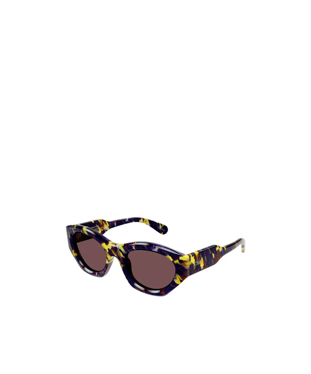 Chloé Eyewear Cat-Eye Frame Sunglasses