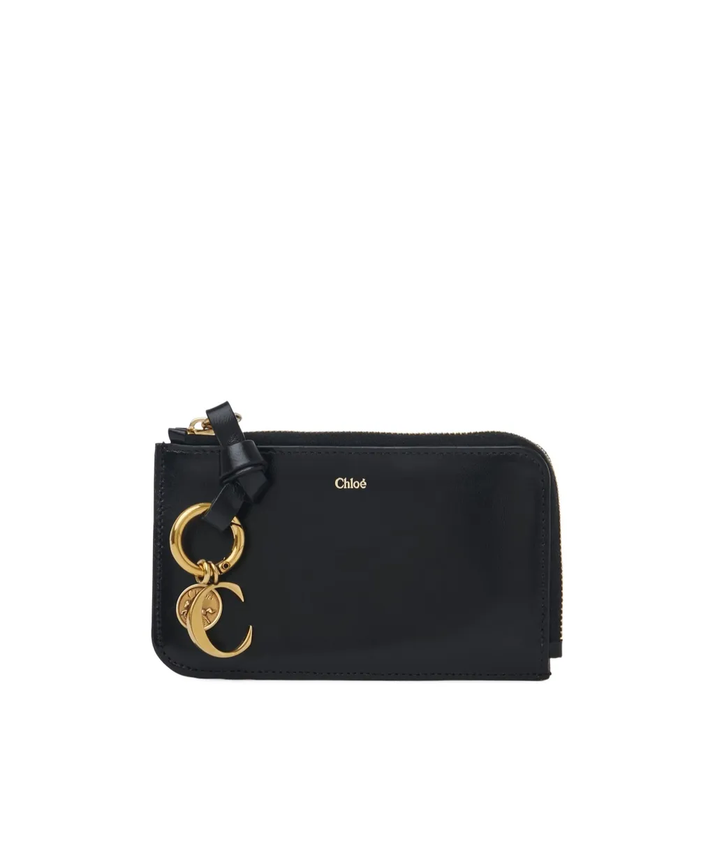 Alphabet Purse In Shiny Leather