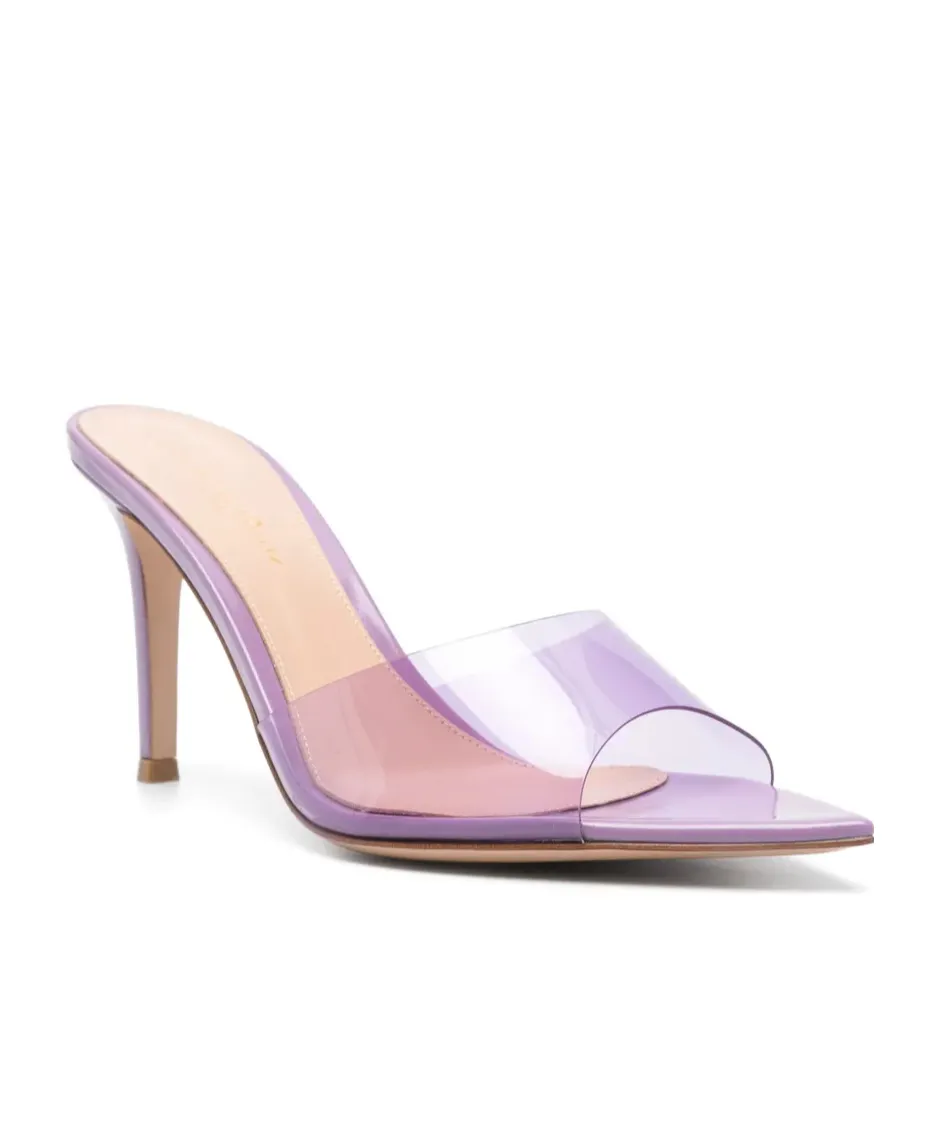 Pointed High-Heeled Sandals
