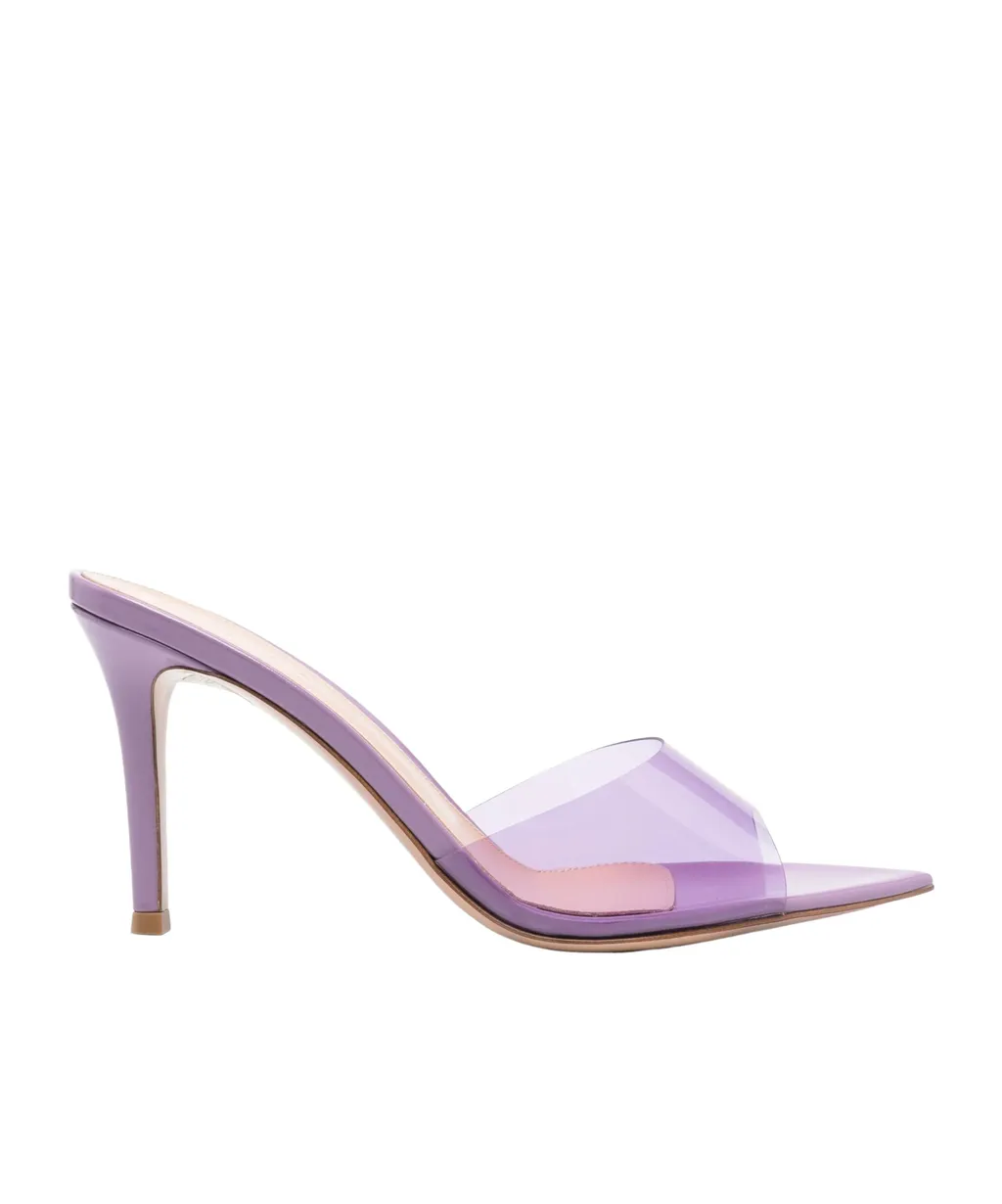 Pointed High-Heeled Sandals