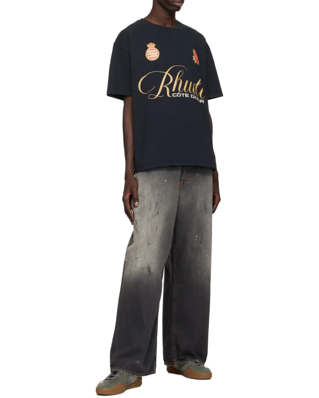 Rhude CÔTe D'azur Logo T-Shirt