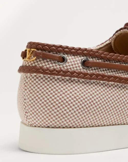 Valentino Palm Avenue Almond Toe Boat Shoes