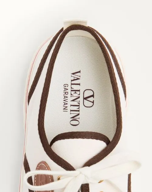Valentino Vlogo Signature Lace-Up Sneakers
