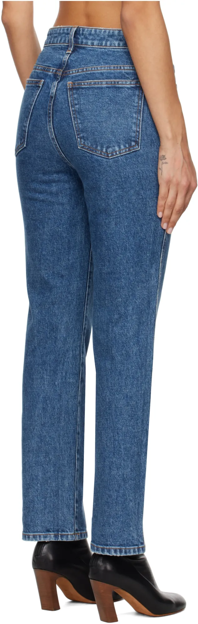 Khaite Abigail Skinny Cut Jeans