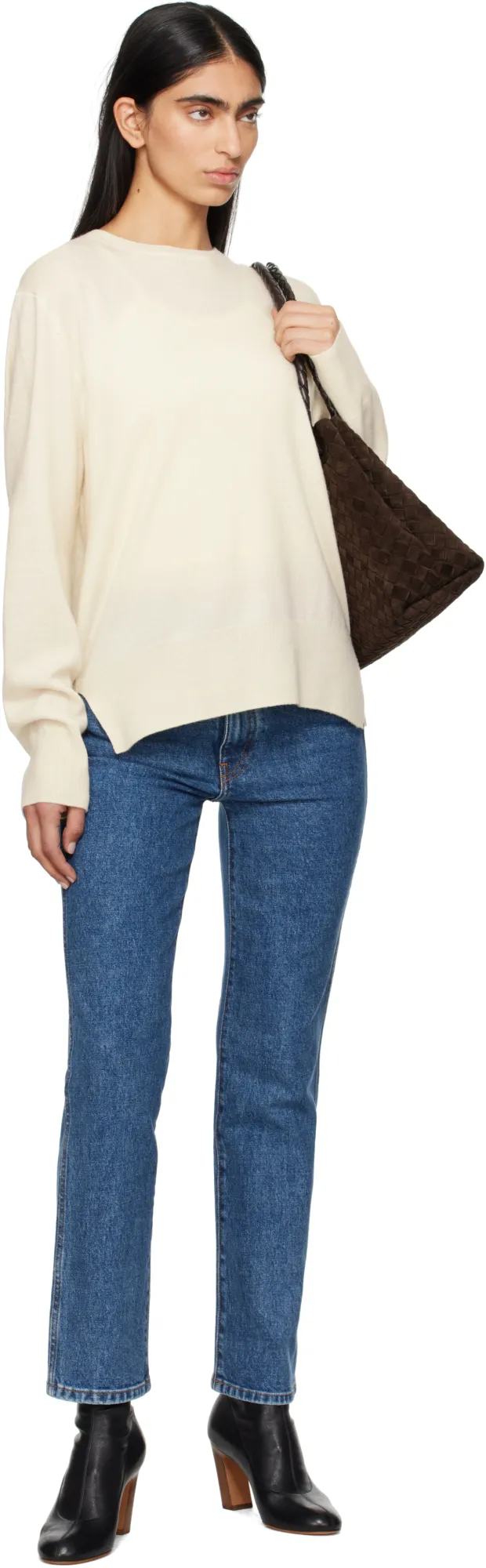 Khaite Abigail Skinny Cut Jeans