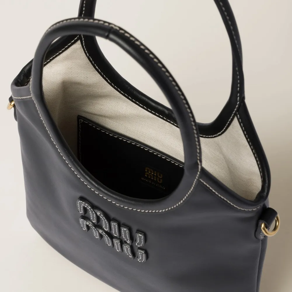 Miu Miu Logo-Detailed Shopping Bag