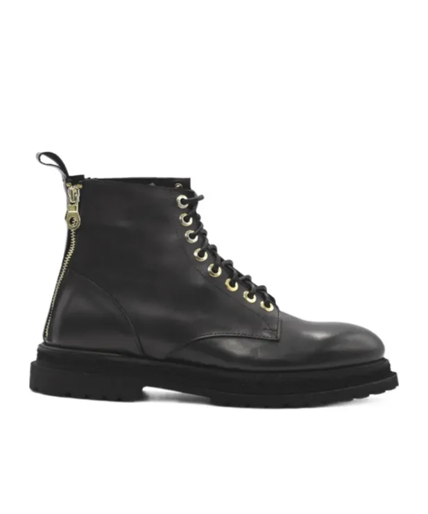 Giuliano Galiano Lace-Up Combat Boots