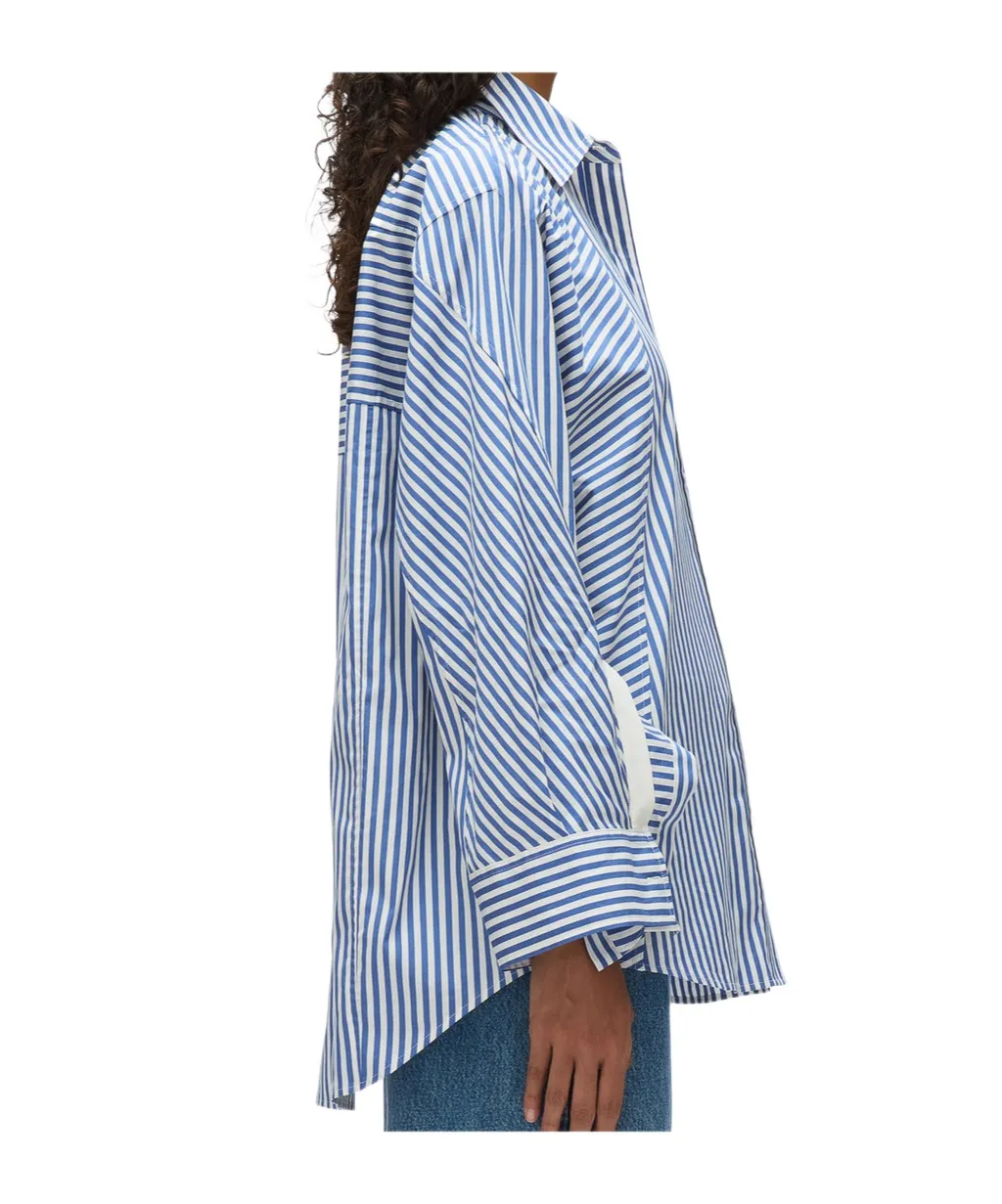 Striped Panelled Shirt