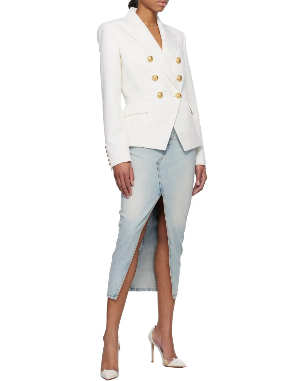 Balmain Double Breasted Tailored Blazer