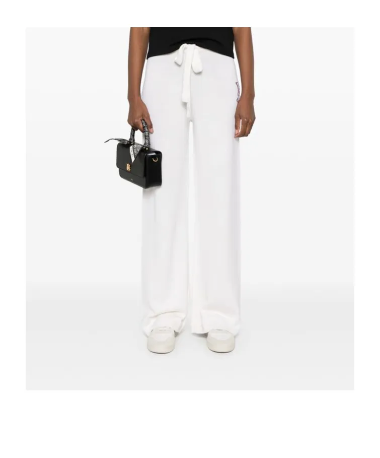 Elastic Waistband Casual Pants