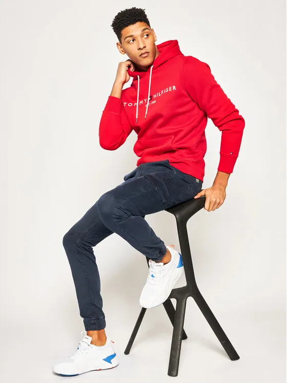 Logo Print Hoodie