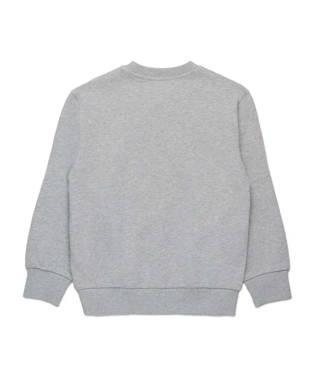 Diesel Kids D-Logo Patch Crewneck Sweatshirt