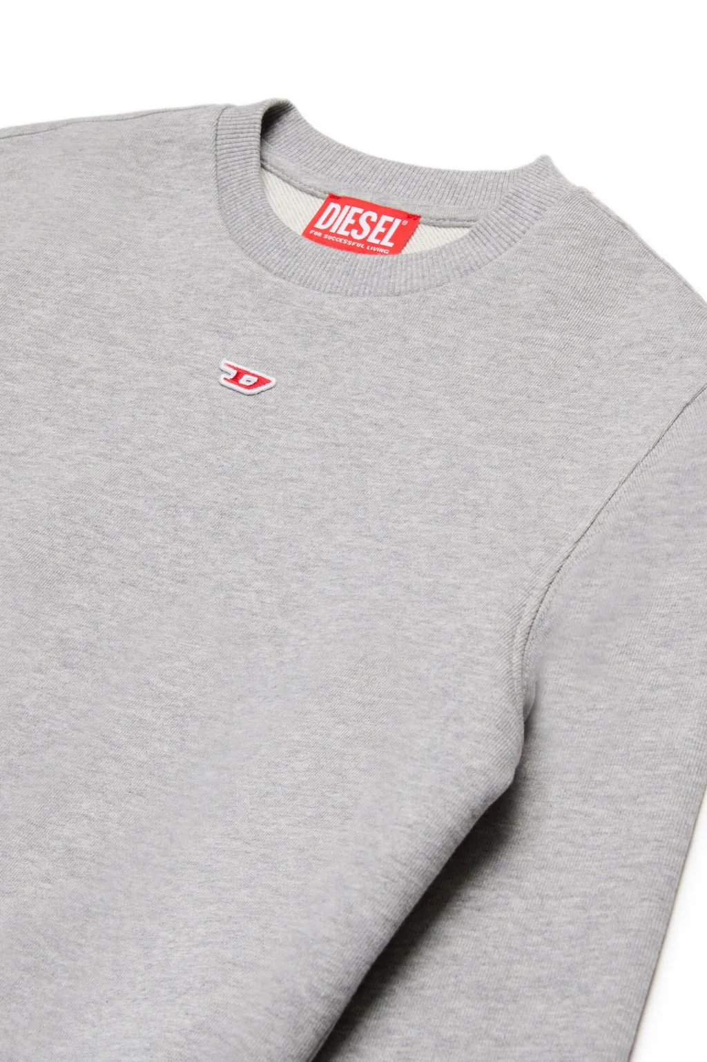 Diesel Kids D-Logo Patch Crewneck Sweatshirt