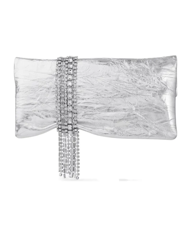 Jimmy Choo Vintage Metallic Clutch Bag