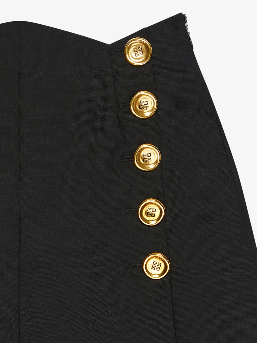 Givenchy Buttons-Detailed Shorts
