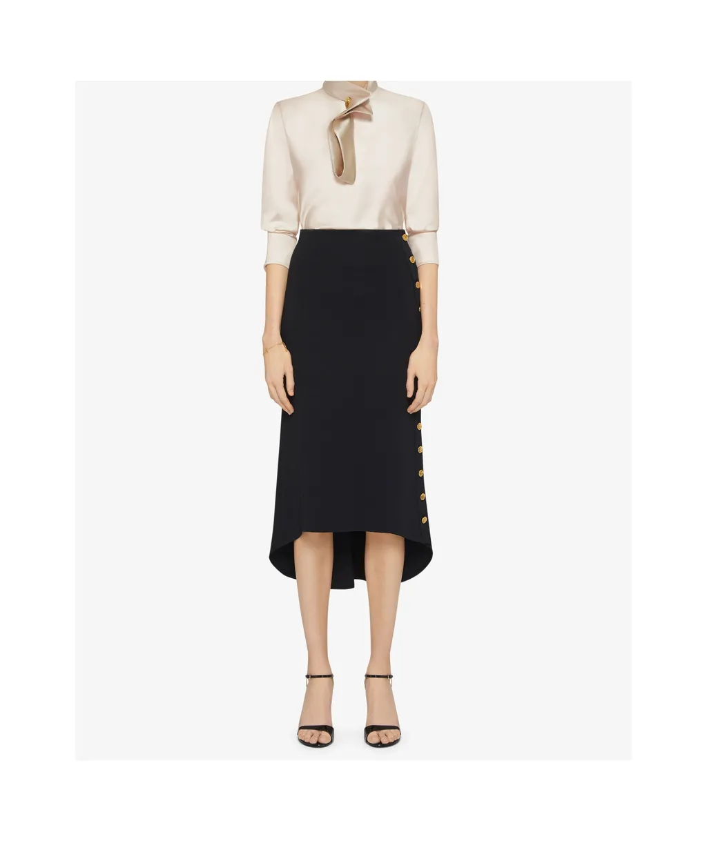 Givenchy Punto Milano Button Detailed Skirt