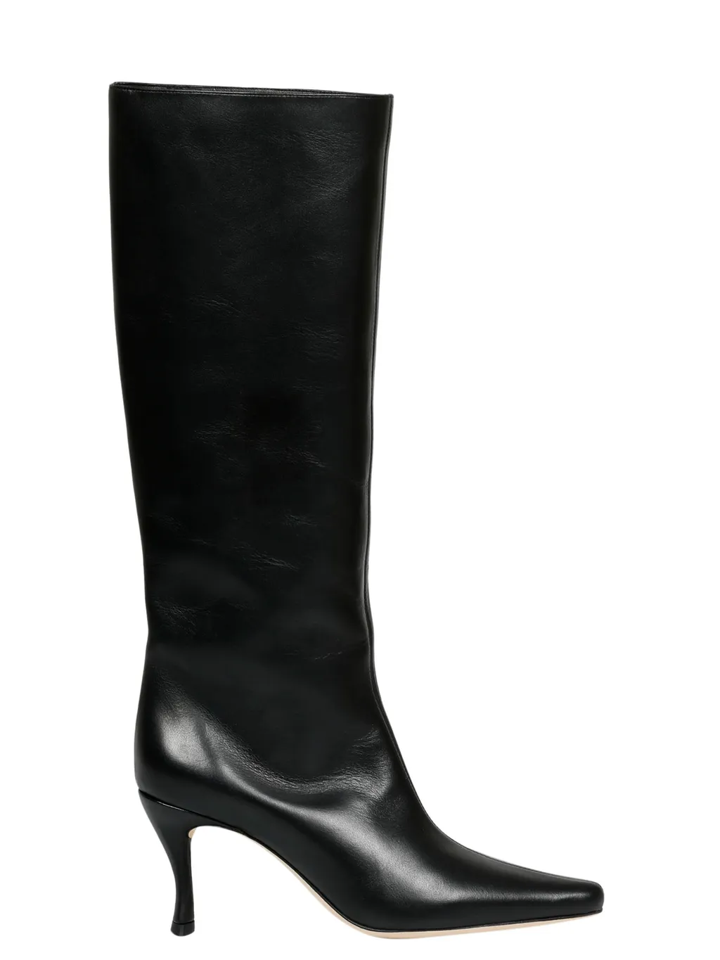 Pointed Knee-Length Boots