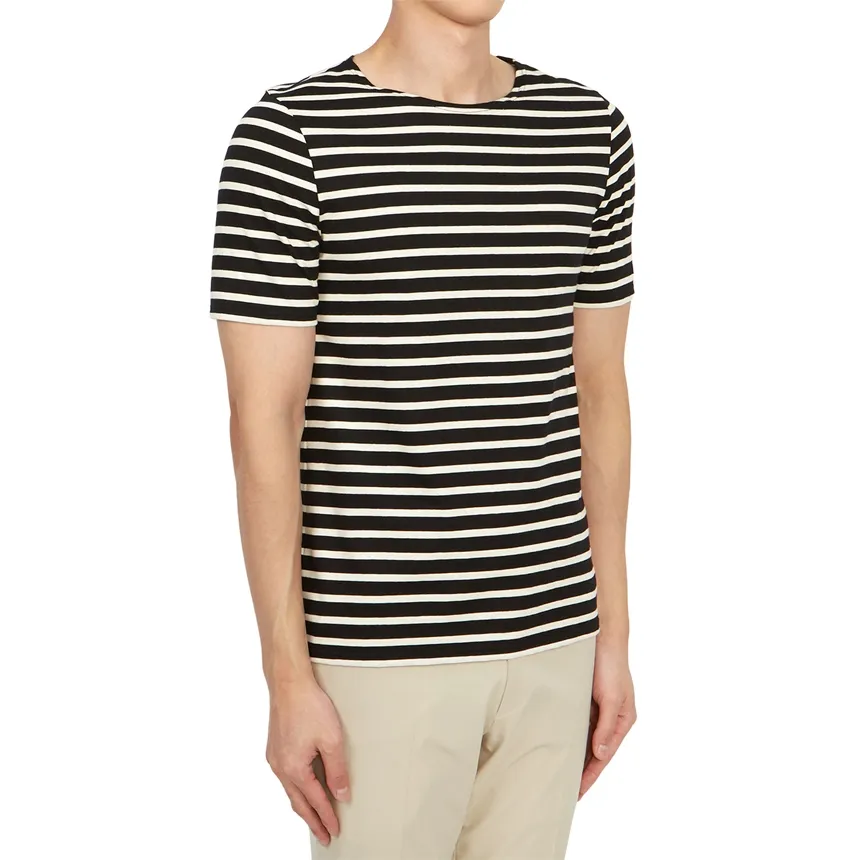 Striped Short-Sleeved T-Shirt