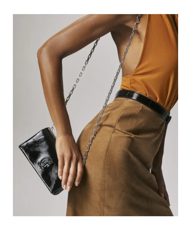 Christian Louboutin Loubi54 Foldover Top Crossbody Bag