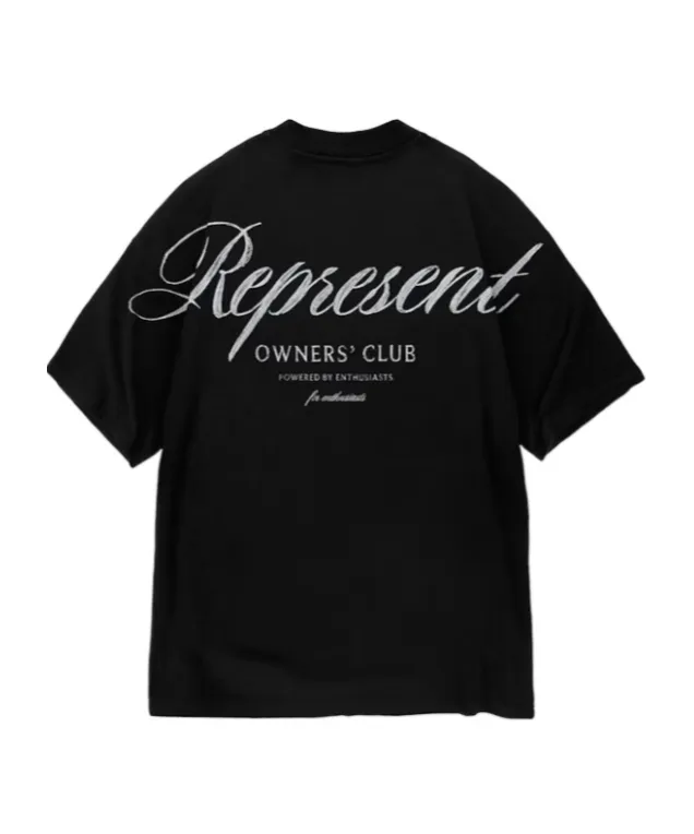 Represent Crew Neck Logo T-Shirt