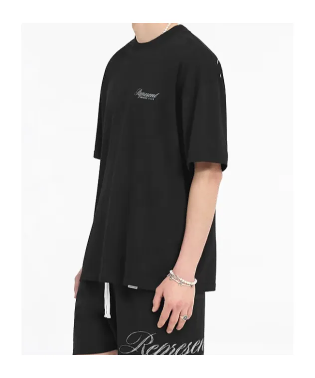 Represent Crew Neck Logo T-Shirt