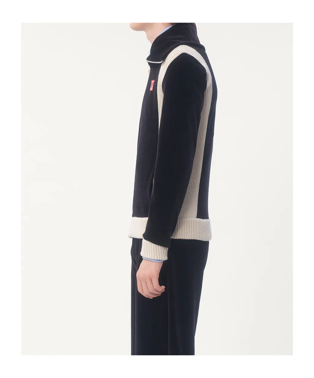 Valentino Chez Zip-Up Cardigan