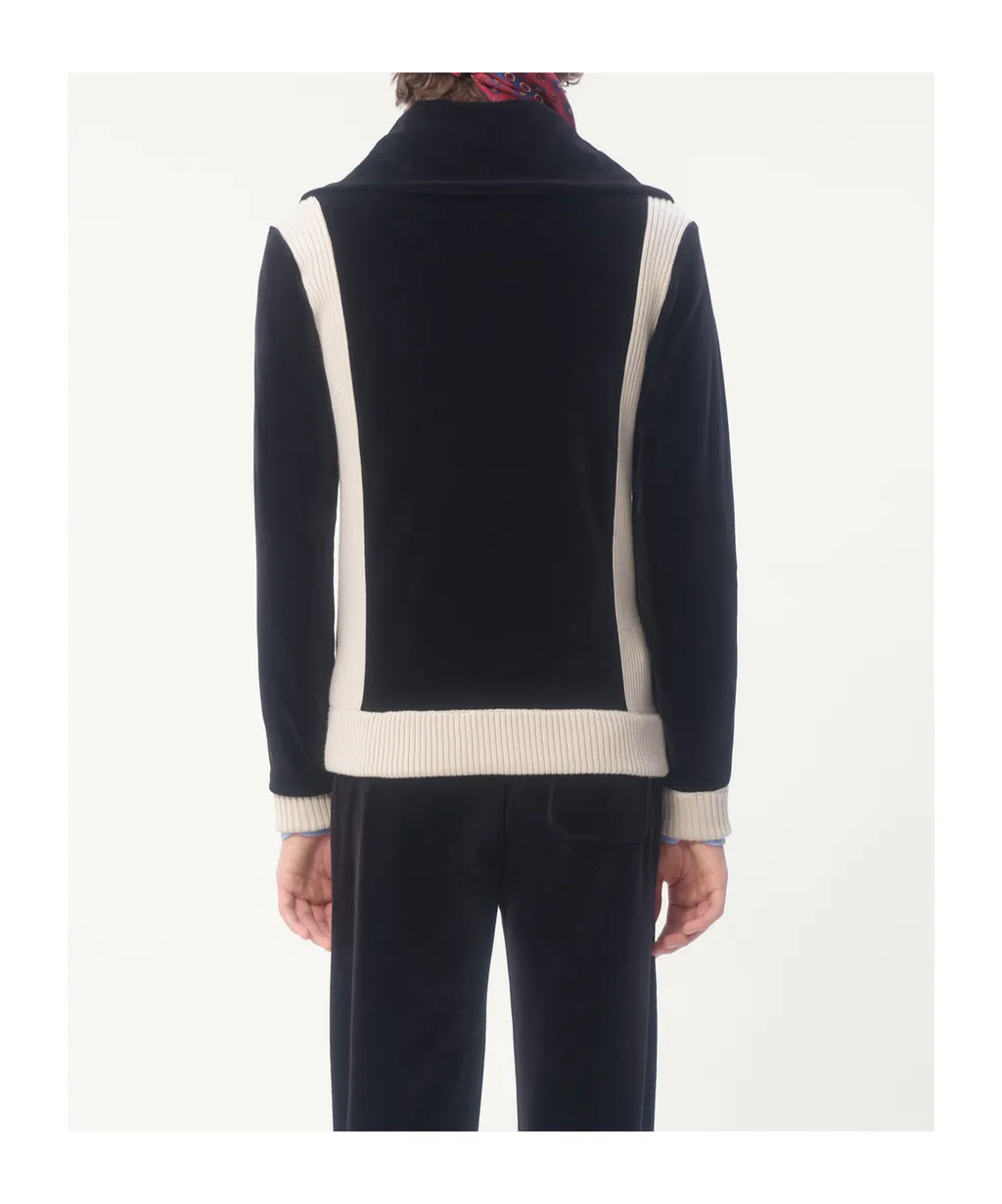 Valentino Chez Zip-Up Cardigan