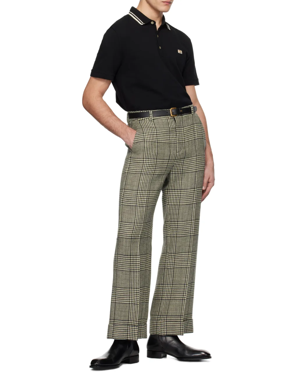 Valentino Logo Embroidered Straight Hem Polo Shirt