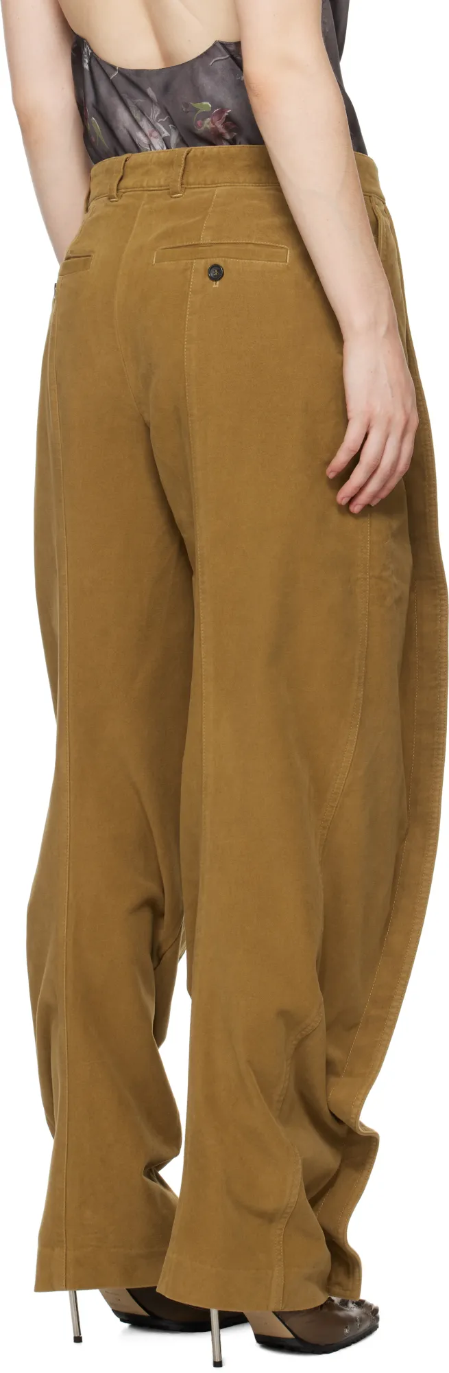 Belt-Loop Casual Pants
