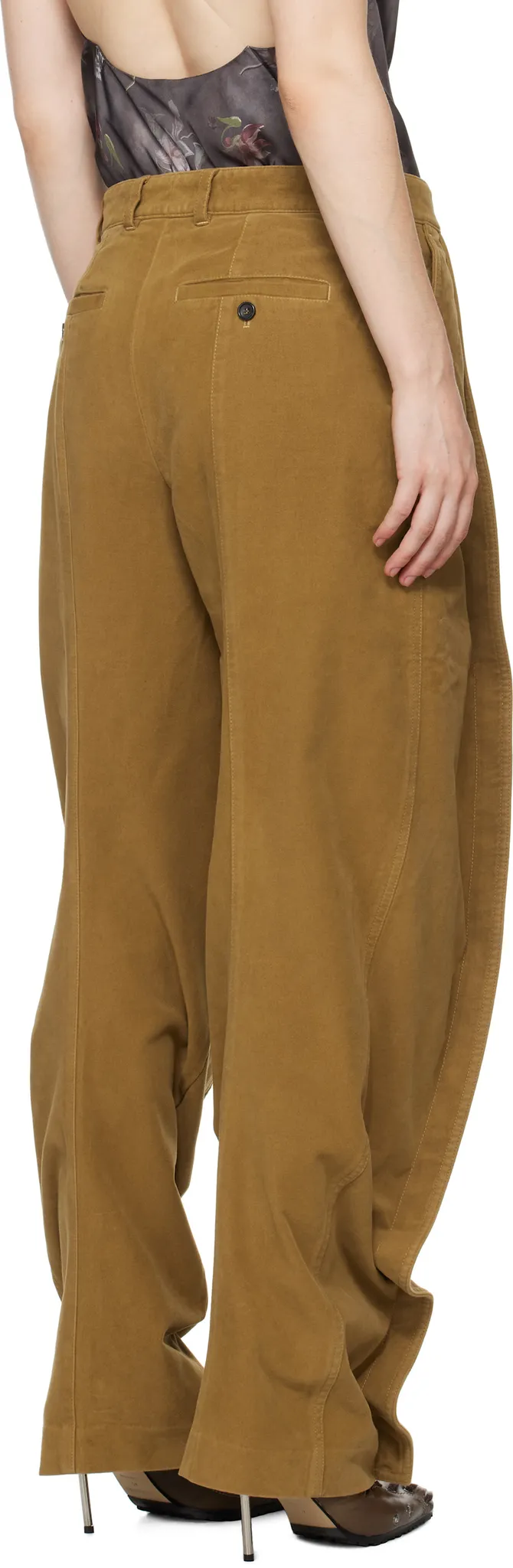 Belt-Loop Casual Pants