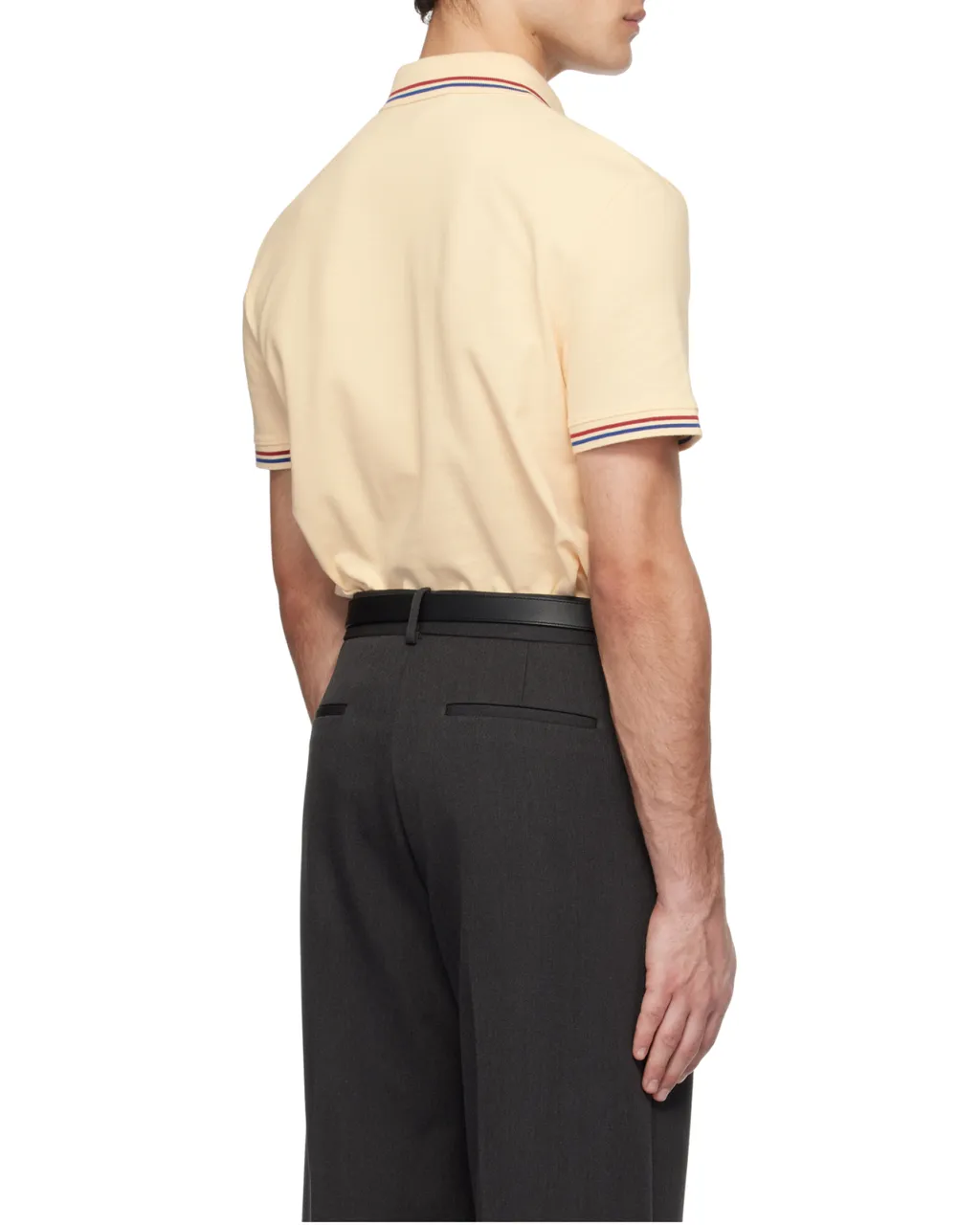 Valentino Logo Embroidered Button Detailed Polo Shirt