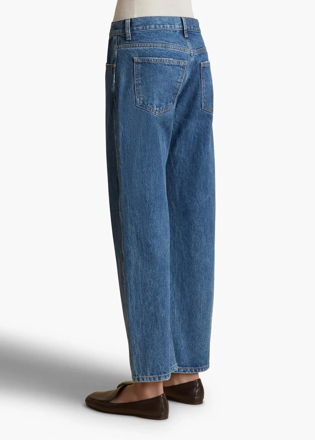 Khaite Straight Leg Jeans