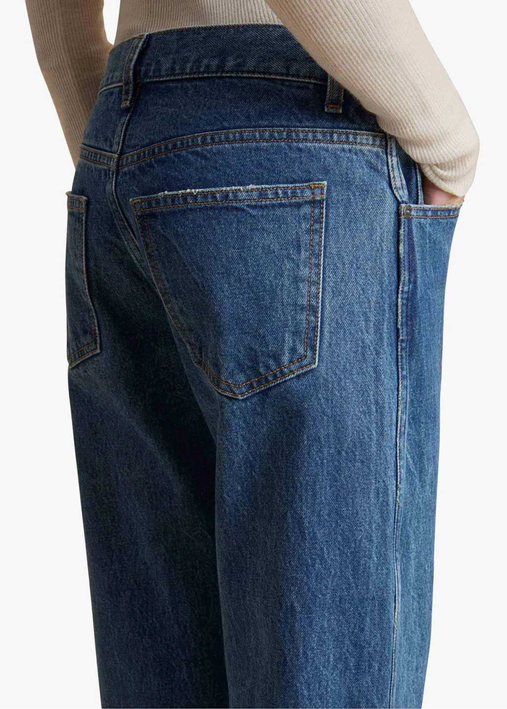 Khaite Straight Leg Jeans