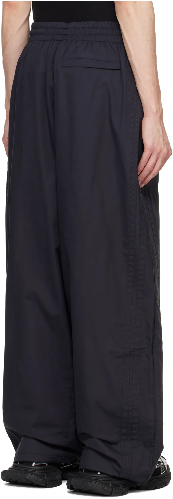 Elastic Waist Casual Pants