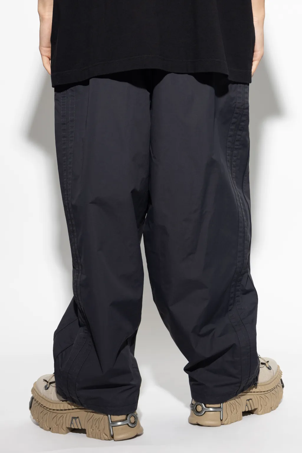Elastic Waist Casual Pants