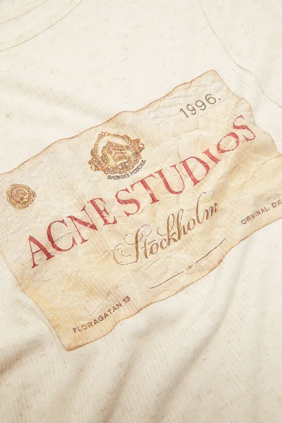 Acne Studios Logo Printed Layered Long-Sleeve T-Shirt